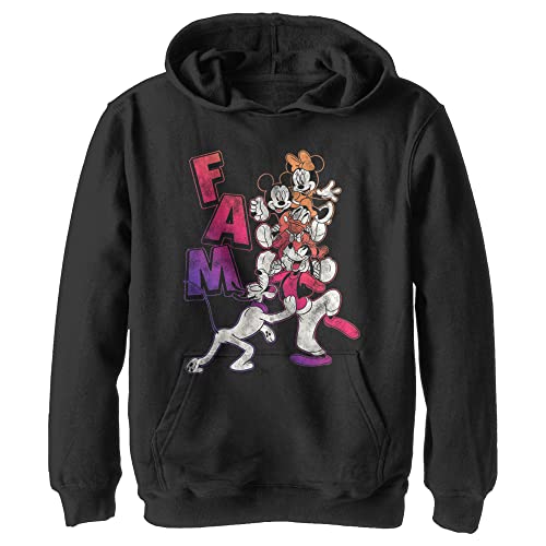 Sweat à capuche Disney garçon avec motif dégradé multicolore confortable