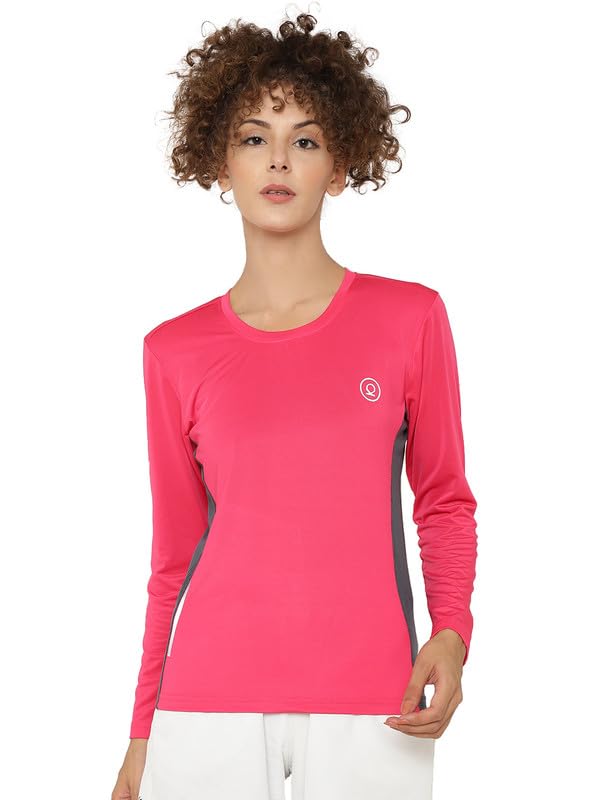 Image of CHKOKKO Tshirt for Woman Regular Fit Gym Workout Lightweight T Shirt for Women Breathable Round Crew Neck T Shirts for Sports Like Training, Running