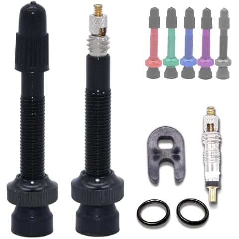 SOLIGAR Válvula Tubeless para Bicicleta de Montaña Cover