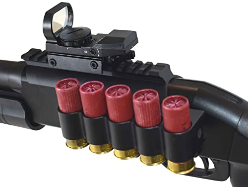 Trinity reflex sight shell holder and base Mount combo compatible with Savage 320 model 12 gauge pump accessories single rail. - TRINITY SUPPLY
