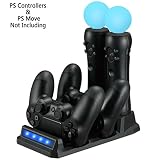 playstation move ps3 eb games ✪ ¡Cargue dos controles DUALSHOCK PS4 y dos PS4 / PSVR Move Motion Controllers simultáneamente!