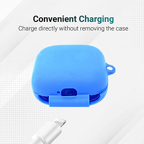 Image of KACA Basic Case for Oppo Enco W51 (Silicone Sky Blue)