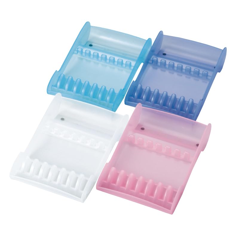 Dream Industry Skeleton Scissor Tray, 8-Slot Pastel Pink
