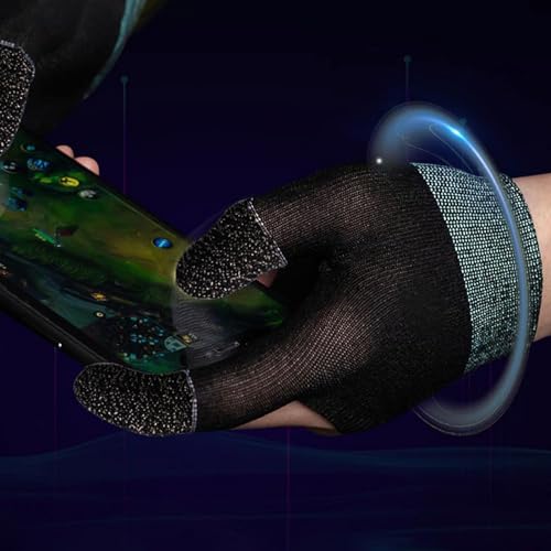 QPOIBSD Ultra-Thin Mobile Gaming Gloves