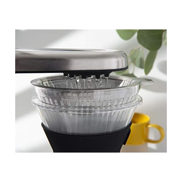 brim 8 Cup Pour Over Coffee Maker Kit, Simply Make Rich, FullBodied