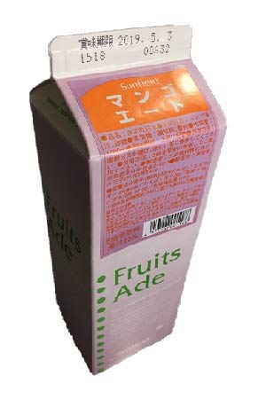 Amazon.co.jp: 三田飲料 マンゴー エード 紙パック 1000ml : 食品