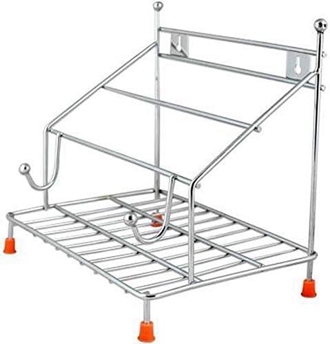 VRCT Chakla Belan and Tawa Stand for Kitchen - 100% Rust-Free Stainless Steel Rolling Pin Board Holder Wall Mount Stand 4 in1 Holder (B0CTX95LK8) Amazon Price History, Amazon Price Tracker