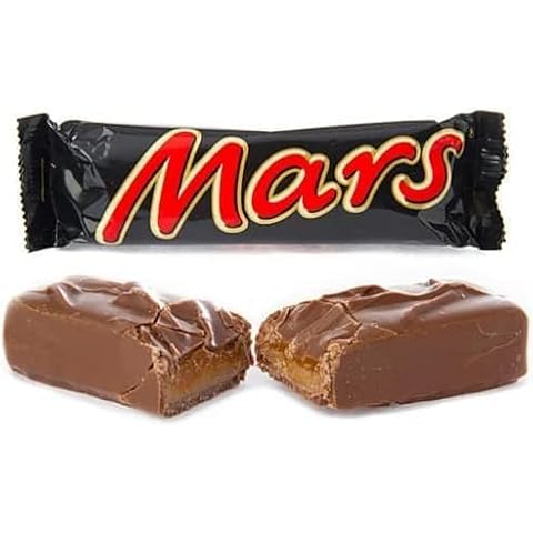 MARS Chocolate Bars with Nougat and Caramel Cover