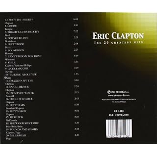 20 Hits-Eric Clapton (Serie Negra) – Image 2