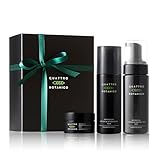 クワトロボタニコ メンズ コスメ バレンタイン 2026 ギフト セット ラッピング付き [ 化粧水 ＋ 泡洗顔 ＋ 保湿クリーム ] 誕生日 プレゼント 全肌質 スキンケア しっとり オールインワン 洗顔 フェイスクリーム 日本製