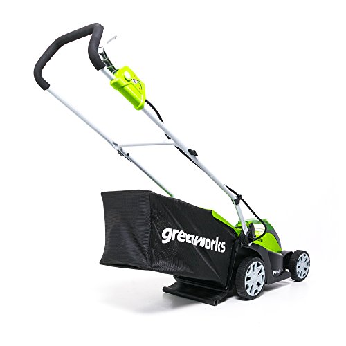 Greenworks 40V 14 Inch Cordless Lawn Mower, 4Ah Battery and Charger Included MO40B410