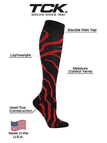 Image of TCK Sports Krazisox Zebra Stripe Socks