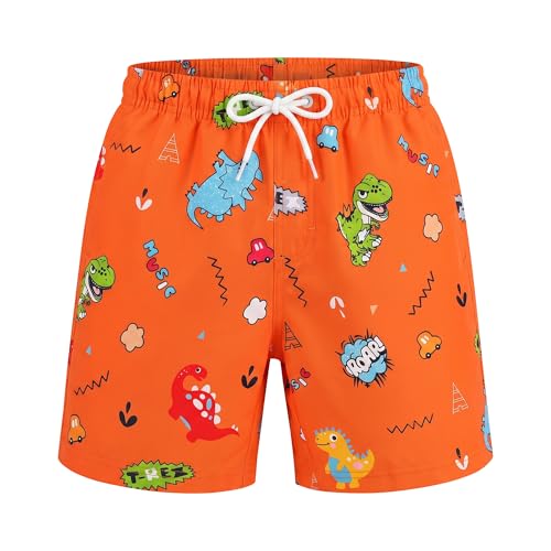 Image of Boys Swim Trunks Toddler Swim Shorts Boys Bathing Suit Kids Swimsuit-Quick Dry,for 3-12 Years