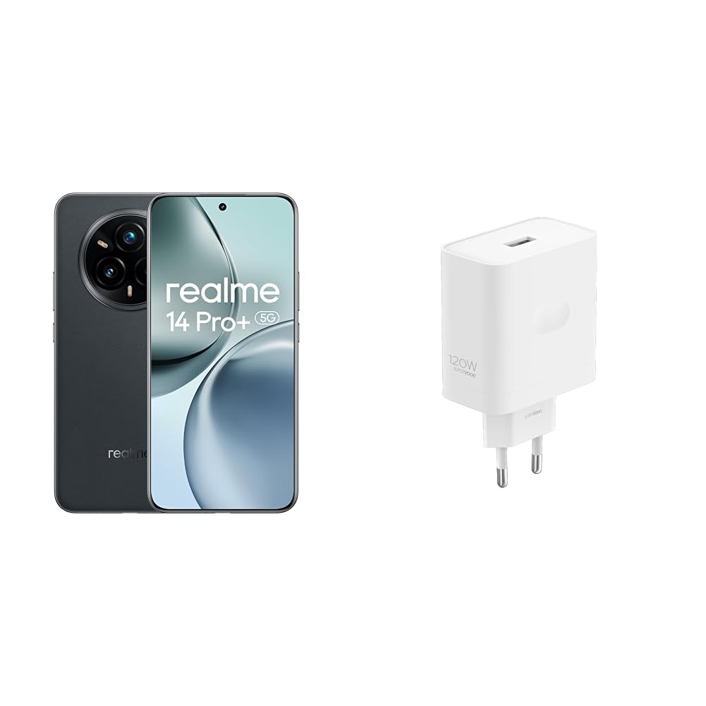 realme 14 Pro+ 5G 256GB 8GB Suede Grey + 120W Power Adapter