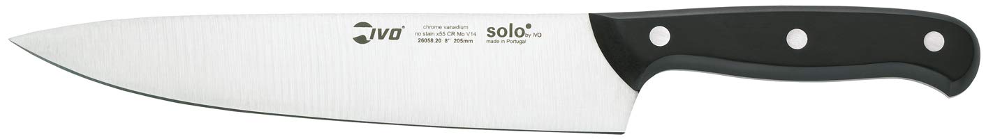 Ivo 26058 Solo 20cm Siyah Şef Bıçağı