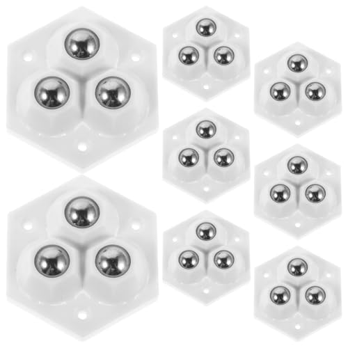 Petites roulettes pour meubles SHINEOFI adhésives et silencieuses