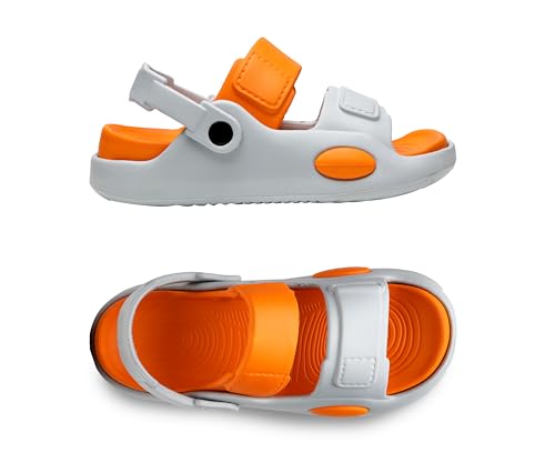 Image of Kid's Soft EVA Clog Sandals with Adjustable Strap & Anti-Slip Comfort Sole | Unisex |Light Weight | Water Proof