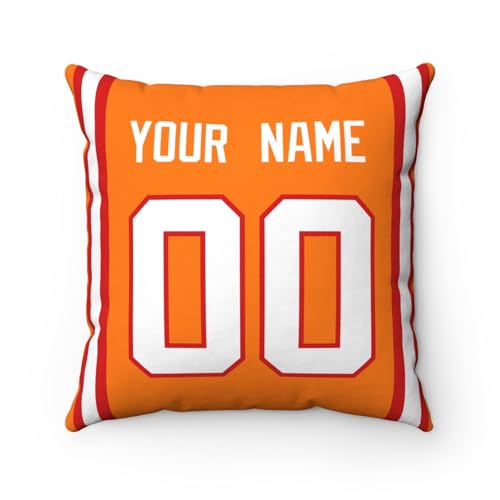 Image of ANTKING Throw Pillow 2 Pack Custom Any Name and Number Personalized Gift for Men Women Boys
