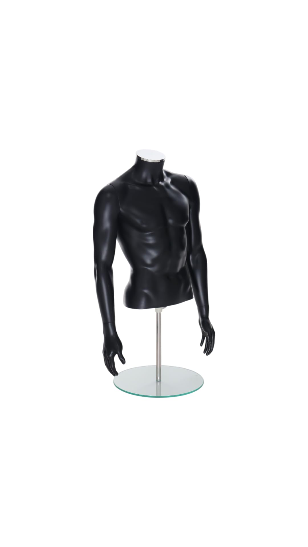 Male Mannequin Retail Shop Display Window Upper Torso Arms Fashion Body