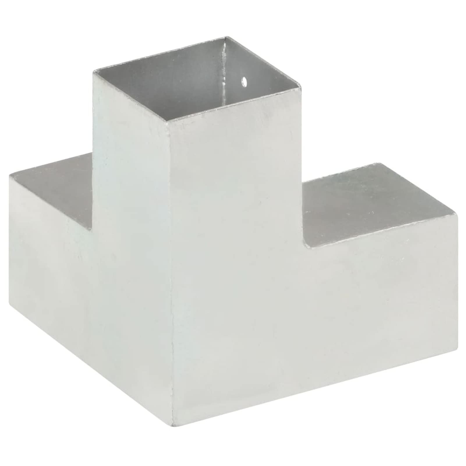 ZEYUAN Conectores de Postes en Y 4 uds, Anclajes, Postes, Connex, Metal galvanizado 81x81 mm