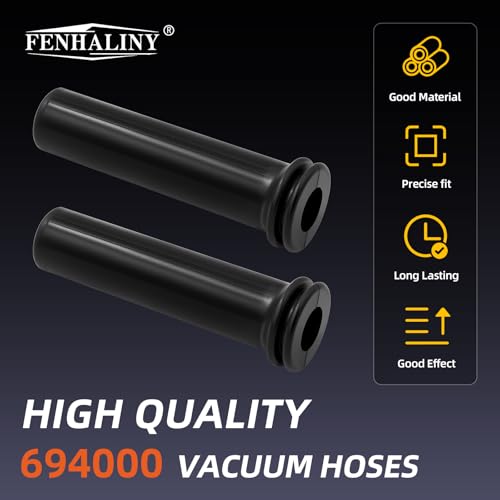 Image of 694000 Vacuum Hoses Compatible With Replaces 281730 691040 (2pc 694000)