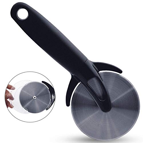 Samno cici KitchenCraft - Cortador de pizza (acero inoxidable) negro