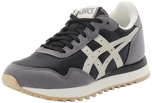 ASICS Herren Tiger Runner Ii Sneaker, Black Light Dust, 44 EU