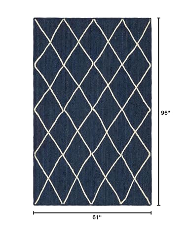 Tapete decorativo trenzado Unique Loom 155x245 cm miniatura 2