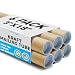 Mailing Tubes with Caps, 3 inch x 18 inch (6 Pack) | MagicWater Supply
