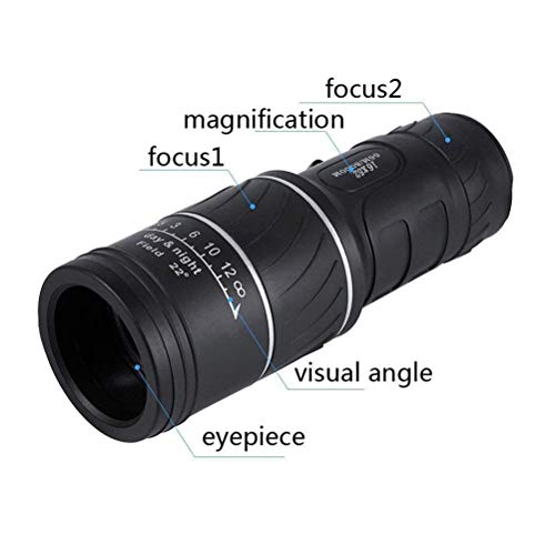 Telescopio monocular 16X52 de gran alcance visual para deportes 4
