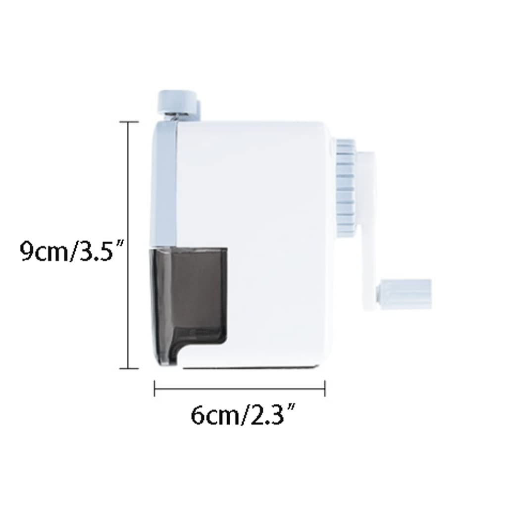 Transparenter Bleistiftspitzer Mit 4 Löchern - Ideal Für Künstler, Büro Und Schule