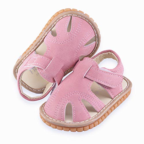 image for WILLFUN Baby Boy Girl Summer Infant Squeaky Sandals Premium Rubber Sol