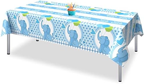 Dinosaur Tablecloths Cute Jurassic Dinosaur Waterproof Table Cloth 137*274 cm Rectangular PVC Plastic Thin Dino Table Cover Disposable Party Decorations for Boys Kids Birthday Baby Shower Anniversary