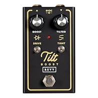 Boost effect pedal for electric guitar with 3-way switch True Bypass Tilt EQ