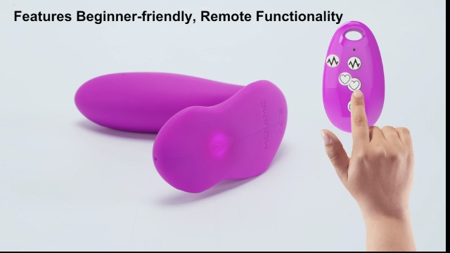 Vibrateur Wearable Double Stimulation G-Spot Et Clitoris - Rouge/Mauve - Enjoyloving
