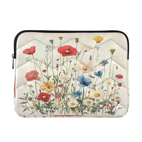 Funda para Laptop de 13-14 pulgadas Herbal Wildflower miniatura 1