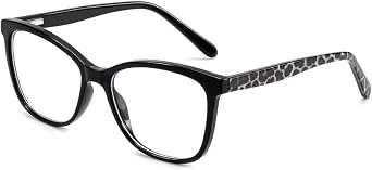 ZENOTTIC Reading Glasses for Women Cateye Blue Light Blocking Glasses Computer Readers Anti Eyestrain Lightweight Eyeglasses