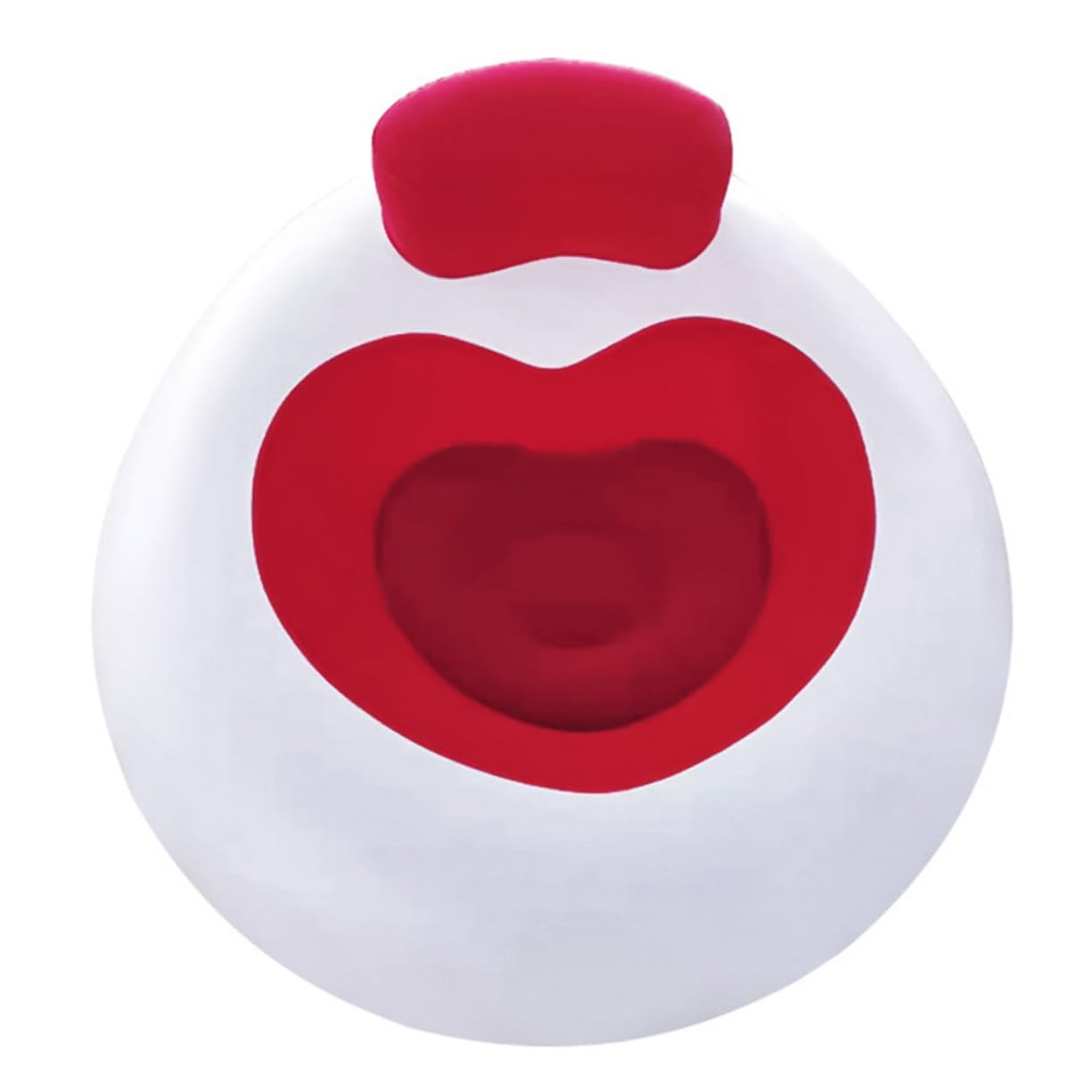 Toyvian 1 Szt Składana Dmuchana Sofa Powietrze Przenośne Dmuchana Poduszka Na Stołek Wysadzony Leżak Przenośna Sofa Dla Nadmuchiwany Fotel Rozkładany Leżak Plażowy Pcv Rumieniec Z Oparciem