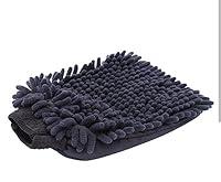 Mikrofaser-Lava-Handschuh für Autos, Seife und Reinigung, für doppelte Verwendung, Grau, Orange