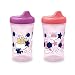 Gerber Graduates Advance Developmental 10 Ounce Hard Spout Sippy Cup, 2 Pack, Pink/Purple
