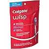 colgate optical white wisp disposable toothbrush - cool mint pack of 24
