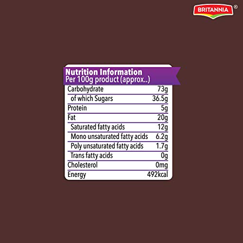 Image of Britannia Treat Round Cream Biscuits - Funky Choco, 60g