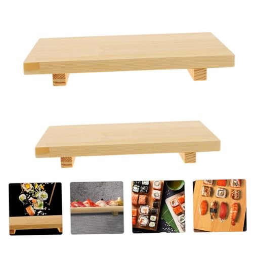 Juego 2 platos sushi estilo japonés 24x15cm y 27x18cm miniatura 7