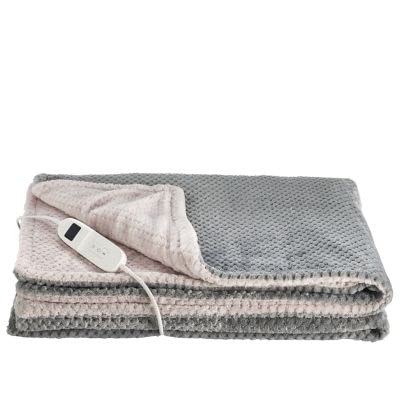 Lakeland Embossed Super Soft Heated Throw 120 x 160cm : Amazon.co.uk: Home  u0026 Kitchen