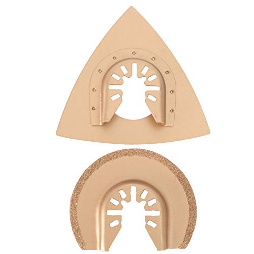 Hemoton 2 PeÃ§as de LÃ¢minas de Ferramenta Oscilante de Carboneto Kits de AcessÃ³rios LÃ¢minas de Se