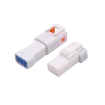 JDIME 10pcs Micro Male Female JWPF JST 2/3/4/6/8 Pin Automotive Snap Connector Waterproof Housing Wire Plugs Socket with Terminals3P Male Female Set