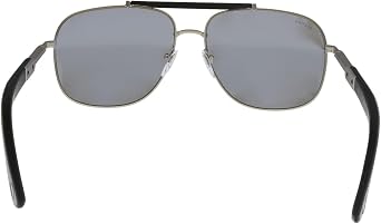 Bvlgari BV5040K - 200781 Sunglasses MATTE SILVER PLATED w/POLAR GREY 60mm