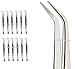 CYNAMED USA Set of 12 EA College Cotton Dressing Plier 6" Dental Instruments Premium Stainless Steel