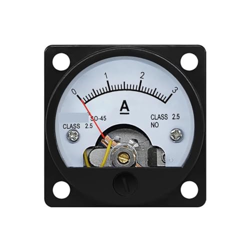 Ampèremètre analogique CC 250A 75mV pour tableau électrique industriel