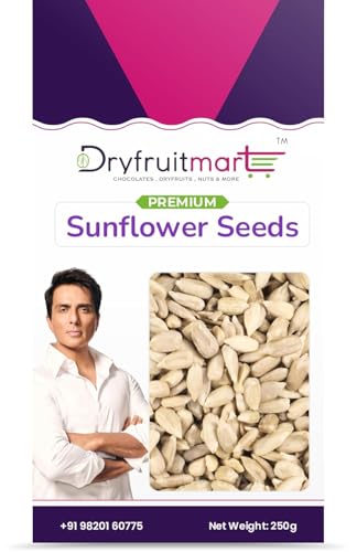 Dryfruit Mart | Sunflower Seeds | 250g | Nutrient Rich, Boosts Immunity & Heart Health, Healthy Daily Snack. (250g)